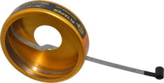 Made in USA - 0.001 Inch Graduation, 3/4 to 7 Inch Measurement, Spring Steel Diameter Tape Measure - 1/2 Inch Wide, 0.007 Inch Thick - USA Tool & Supply