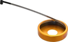Made in USA - 0.001 Inch Graduation, 12 to 36 Inch Measurement, Spring Steel Diameter Tape Measure - 1/2 Inch Wide, 0.01 Inch Thick - USA Tool & Supply