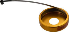 Made in USA - 0.001 Inch Graduation, 24 to 48 Inch Measurement, Spring Steel Diameter Tape Measure - 1/2 Inch Wide, 0.01 Inch Thick - USA Tool & Supply