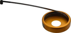 Made in USA - 0.001 Inch Graduation, 48 to 60 Inch Measurement, Spring Steel Diameter Tape Measure - 1/2 Inch Wide, 0.01 Inch Thick - USA Tool & Supply