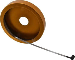Made in USA - 0.001 Inch Graduation, 84 to 96 Inch Measurement, Spring Steel Diameter Tape Measure - 1/2 Inch Wide, 0.01 Inch Thick - USA Tool & Supply