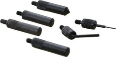 SPI - Steel, Ball, Conical, Flat Test Indicator Contact Point - 0.312, 0.821, 0.825, 0.875, 0.895" Contact Point Length, Use with Dial Test Indicator Gages - USA Tool & Supply