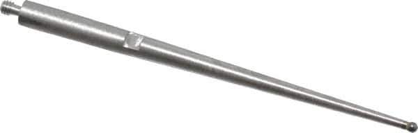 SPI - 0.04" Ball Diam, Carbide, Ball Test Indicator Contact Point - 1.437" Contact Point Length, Use with Brown & Sharpe Test Indicators - USA Tool & Supply