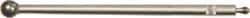SPI - 0.12" Ball Diam, Carbide, Ball Test Indicator Contact Point - 1/2" Contact Point Length, Use with Tesa Test Indicators - USA Tool & Supply