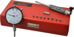 Value Collection - 9 Anvil, 0.24 to 0.4" Dial Bore Gage - 0.001" Graduation, 1.57" Gage Depth - USA Tool & Supply