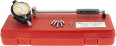 Value Collection - 6 Anvil, 1.4 to 2.4" Dial Bore Gage - 0.001" Graduation, 6" Gage Depth - USA Tool & Supply