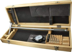 Value Collection - 6 Anvil, 6 to 10" Dial Bore Gage - 0.001" Graduation, 16" Gage Depth - USA Tool & Supply