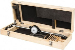 Value Collection - 6 Anvil, 6 to 10" Dial Bore Gage - 0.0005" Graduation, 16" Gage Depth - USA Tool & Supply