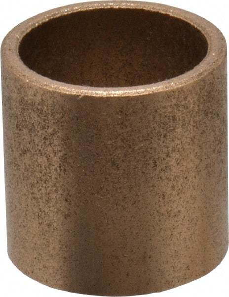 Boston Gear - 5/8" Inside x 3/4" Outside Diam, Oil Impregnated Bronze SAE-841 Sleeve Bearing - 3/4" OAL - USA Tool & Supply