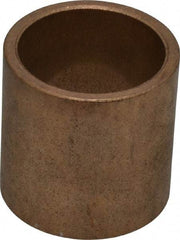 Boston Gear - 1-1/4" Inside x 1-1/2" Outside Diam, Oil Impregnated Bronze SAE-841 Sleeve Bearing - 1-1/2" OAL - USA Tool & Supply