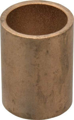 Boston Gear - 1-1/4" Inside x 1-1/2" Outside Diam, Oil Impregnated Bronze SAE-841 Sleeve Bearing - 2" OAL - USA Tool & Supply