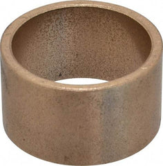 Boston Gear - 1-1/2" Inside x 1-3/4" Outside Diam, Oil Impregnated Bronze SAE-841 Sleeve Bearing - 1" OAL - USA Tool & Supply