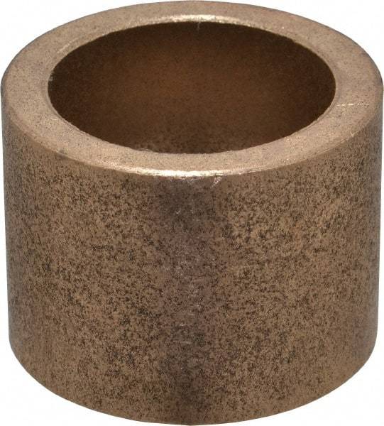 Boston Gear - 1-1/2" Inside x 2" Outside Diam, Oil Impregnated Bronze SAE-841 Sleeve Bearing - 1-1/2" OAL - USA Tool & Supply