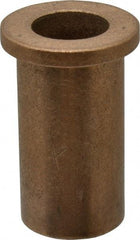 Boston Gear - 5/8" Inside x 7/8" Outside Diam, Oil Impregnated Bronze Sleeve Bearing - 1-1/8" Flange Outside Diam, 5/32" Flange Thickness, 1-3/4" OAL - USA Tool & Supply