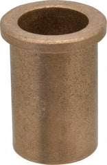 Boston Gear - 1" Inside x 1-1/4" Outside Diam, Oil Impregnated Bronze Sleeve Bearing - 1-1/2" Flange Outside Diam, 3/16" Flange Thickness, 2" OAL - USA Tool & Supply