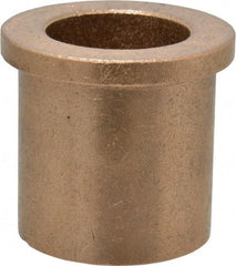 Boston Gear - 1" Inside x 1-3/8" Outside Diam, Oil Impregnated Bronze Sleeve Bearing - 1-5/8" Flange Outside Diam, 3/16" Flange Thickness, 1-1/2" OAL - USA Tool & Supply
