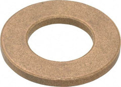 Boston Gear - 3/4" Inside x 1-3/8" Outside Diam, 1/8" Thick, Bronze SAE-841 Thrust Bearing - 10,000 Max Pressure x Velocity - USA Tool & Supply