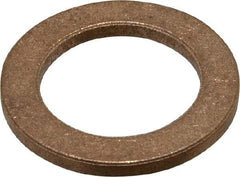 Boston Gear - 1" Inside x 1-1/2" Outside Diam, 1/8" Thick, Bronze SAE-841 Thrust Bearing - 10,000 Max Pressure x Velocity - USA Tool & Supply