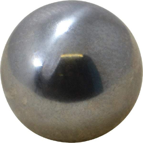 SPI - 15/16 Inch Diameter, Chrome Steel Gage Ball - 0.0001 Inch Tolerance, Grade 25 Accuracy, 63 RC Hardness, AFBMA Certification - USA Tool & Supply