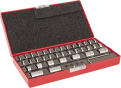 Value Collection - 36 Piece, 0.05 to 1", Spacer Block Set - Round, 0.0001" Tolerance - USA Tool & Supply