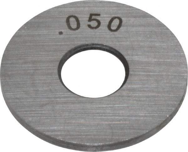 Value Collection - 0.05" Round Steel Spacer Block - Accuracy Grade B - USA Tool & Supply