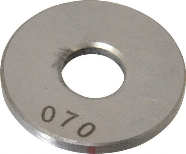 Value Collection - 0.07" Round Steel Spacer Block - Accuracy Grade B - USA Tool & Supply