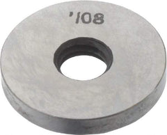 Value Collection - 0.108" Round Steel Spacer Block - Accuracy Grade B - USA Tool & Supply