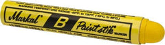 Markal - Yellow Marker/Paintstick - Oil Base Ink - USA Tool & Supply