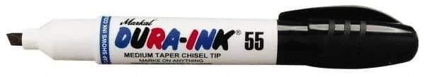 Markal - Black Marker/Paintstick - Alcohol Base Ink - USA Tool & Supply