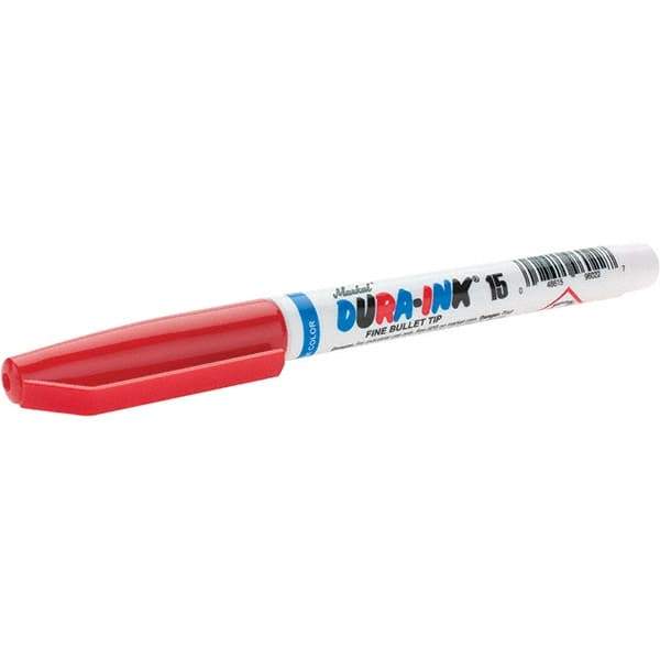 Markal - Red Marker/Paintstick - Alcohol Base Ink - USA Tool & Supply