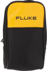 Fluke - Black/Yellow Electrical Test Equipment Case - Use with Digital Multimeters - USA Tool & Supply