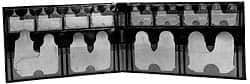 Starrett - 19 Piece, 0.02 to 0.3 Inch Radius, Stainless Steel Radius Gage Set - Satin Chrome Coated - USA Tool & Supply