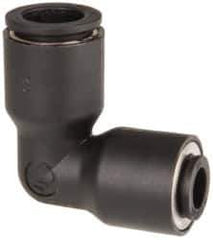 Legris - 3/8 x 1/4" Outside Diam, Nylon Push-to-Connect Tube Union Elbow - 290 Max psi - USA Tool & Supply