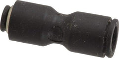Legris - 1/8 x 1/4" Outside Diam, Nylon Push-to-Connect Tube Union - 290 Max psi - USA Tool & Supply