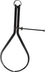 Value Collection - 12 Inch Leg, Spring Joint, Steel, Polished, Outside Caliper - 12 Inch Max Measurement, 300mm Max Measurement, Flat Leg with Quick Nut Adjustment - USA Tool & Supply