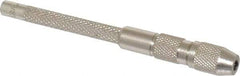 General - 3-3/4" Long, 0.125" Capacity, Pin Vise - 3-3/4" Long, 0.045" Min Capacity - USA Tool & Supply