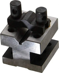 Value Collection - 19/32" Max Capacity, 90° Angle, Hardened Steel V-Block - 1-3/8" Long x 1-3/8" Wide x 1-3/16" High, Sold as Individual - USA Tool & Supply