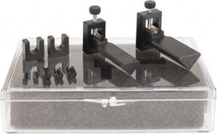 SPI - 0.03 to 9/32" Capacity, 90° Angle, V-Block - Includes 2 Super Wee Blocks, 5 Upper Prisms, Bridges, Fitted Case, Sold as 2 Block Set - USA Tool & Supply