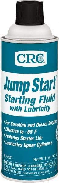 CRC - Jump Start Starting Fluid - 16 oz Aerosol - USA Tool & Supply