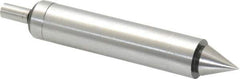 Value Collection - 0.2" Head Diam, 1/2" Shank, Double End, Mechanical Edge and Center Finder - Accurate to 0.0002", Conical and Cylindrical Contact - USA Tool & Supply