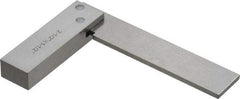 Value Collection - 2-1/2" Blade Length, 1-1/2" Base Length Steel Square - 0.0003" Accuracy, Beveled Edge - USA Tool & Supply