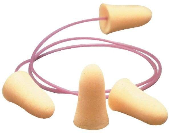 Moldex - Disposable, Corded, 33 dB, Taper End Earplugs - Orange, 100 Pairs - USA Tool & Supply