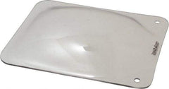 PRO-SAFE - Polycarbonate Concave Shield - 8" Wide x 10" Long x 1/8" Thick, Magnetic Base, For General Purpose Use - USA Tool & Supply