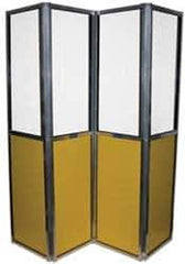 PRO-SAFE - Portable Panel Guards Type: Modular Machine Guard (4 Panel) Lower Panel Type: Safety - USA Tool & Supply