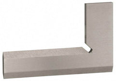Value Collection - 7-7/8" Blade Length, 5" Base Length Steel Square - 0.0016" Accuracy, Beveled Edge - USA Tool & Supply