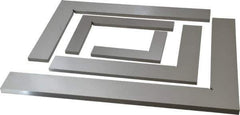 Value Collection - 5 Piece, 2, 3, 4, 5-1/8, 6-3/8 Inch Base Length, 3-1/8, 5, 6-3/4, 8-1/2, 10-1/2 Inch Blade Length, Square Set - Accuracy Up to 0.0008 Inches, Steel - USA Tool & Supply