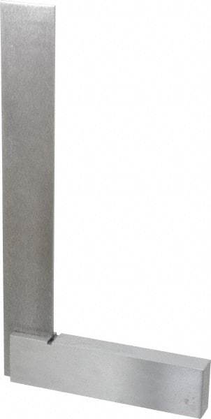 Value Collection - 6" Blade Length, 4" Base Length Steel Square - USA Tool & Supply