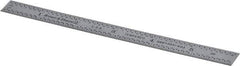 TESA Brown & Sharpe - 6" Long, 1/64, 1/50, 1/32, 1/10" Graduation, Flexible Steel Rule - 3R Graduation Style, 1/2" Wide, Silver, Satin Chrome Finish - USA Tool & Supply