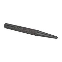 Value Collection - 5/32" Center Punch - 4" OAL, Steel - USA Tool & Supply