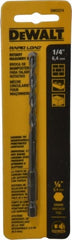 DeWALT - 1/4" Diam, Straight Shank, Carbide-Tipped Rotary & Hammer Drill Bit - USA Tool & Supply